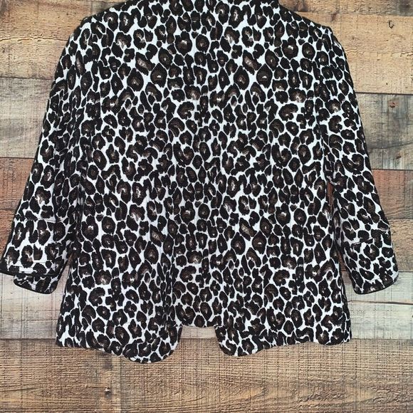 XXI leopard‎ print jacket, size medium - Picture 13 of 13